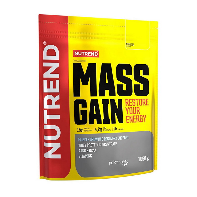 Mass Gain (1,05 kg) Mass Gain (1,05 kg)