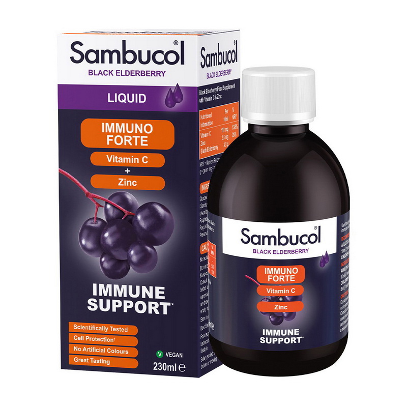 Immuno Forte + Vitamin C + Zinc Liquid (230 ml) Immuno Forte + Vitamin C + Zinc Liquid (230 ml)