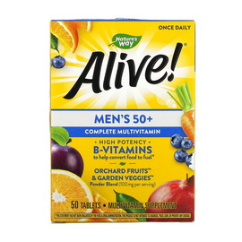 Alive! Men's 50+ (50 tabs) Alive! Men's 50+ (50 tabs)