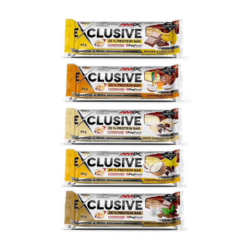 Exclusive Protein Bar 25% (1 x 85 g) Exclusive Protein Bar 25% (1 x 85 g)