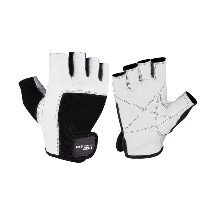 Fitness Gloves White/Black MFG 172.4 C (XS, S, M, L, XL) Fitness Gloves White/Black MFG 172.4 C (XS, S, M, L, XL)