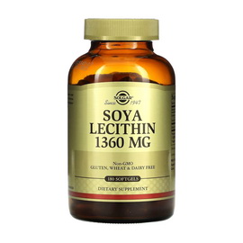 Soya Lecithin 1360 mg (180 softgels)