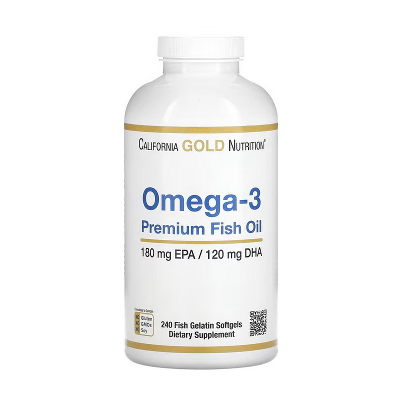 Omega-3 Premium Fish Oil (240 fish softgels) Omega-3 Premium Fish Oil (240 fish softgels)