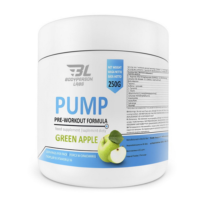 Pump Pre-Workout Formula (250 g) Pump Pre-Workout Formula (250 g)
