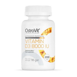 Vitamin D3 8000 IU (200 tabs)