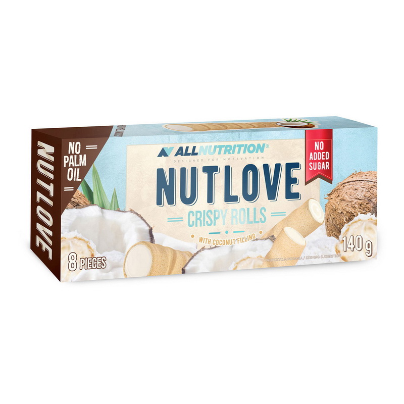 NutLove Crispy Rolls Coconut (140 g) NutLove Crispy Rolls Coconut (140 g)