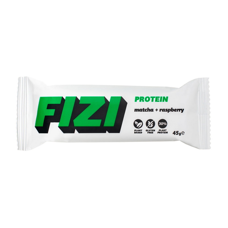 Fizi Protein Bar Special Matcha + Raspberry (1 x 45 g) Fizi Protein Bar Special Matcha + Raspberry (1 x 45 g)