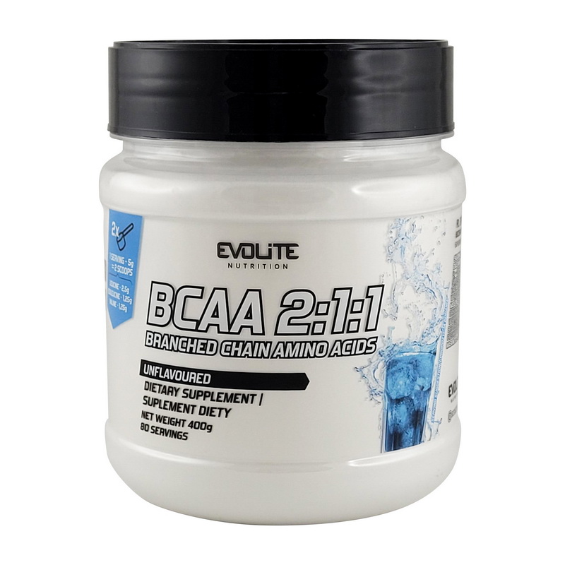 BCAA 2:1:1 Unflavoured (400 g) BCAA 2:1:1 Unflavoured (400 g)