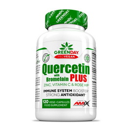 Quercetin with Bromelain Plus (120 veg caps)