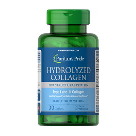 Hydrolyzed Collagen 1000 mg (30 caplets)