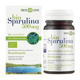 Bio Spirulina 500 mg (150 tabs)
