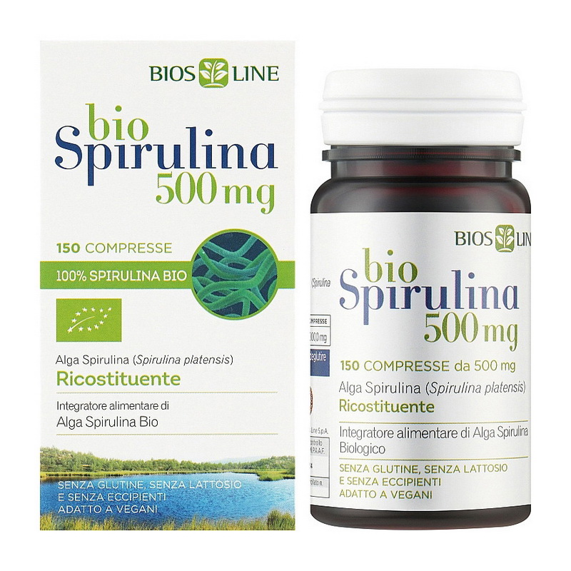 Bio Spirulina 500 mg (150 tabs) Bio Spirulina 500 mg (150 tabs)