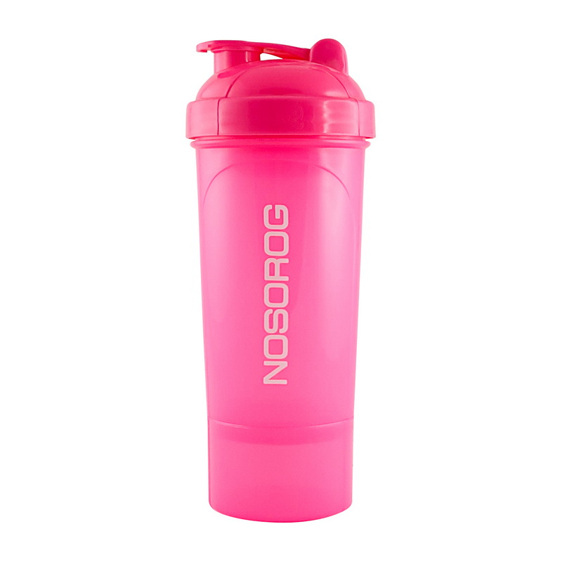 Nosorog Shaker 2 in 1 Pink (350 ml) Nosorog Shaker 2 in 1 Pink (350 ml)