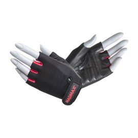 Rainbow Gloves Black/Rubine-Red MFG-251 (XS, S, M)