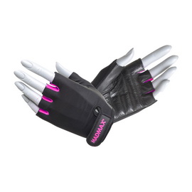 Rainbow Gloves Black/Neon-Pink MFG-251 (XS, S, M)