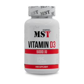 Vitamin D3 5000 IU (125 mcg) (120 softgels)
