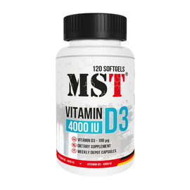 Vitamin D3 4000 IU (100 mcg) (120 softgels)