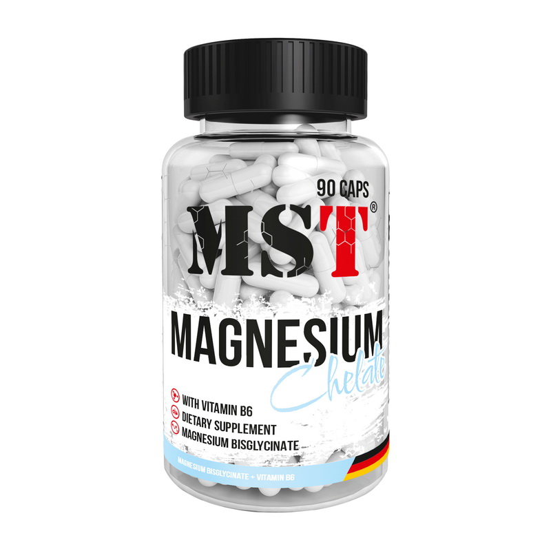 Magnesium Chelate + Vitamin B6 (90 caps) Magnesium Chelate + Vitamin B6 (90 caps)