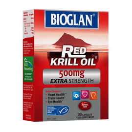 Red Krill Oil 500 mg Extra Strength (30 caps)
