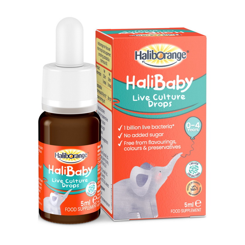Halibaby Live Culture Drops (5 ml) Halibaby Live Culture Drops (5 ml)