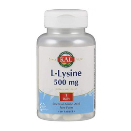 L-Lysine 500 mg (100 tabs)