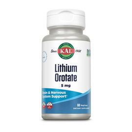 Lithium Orotate 5 mg (120 veg caps) Lithium Orotate 5 mg (120 veg caps)