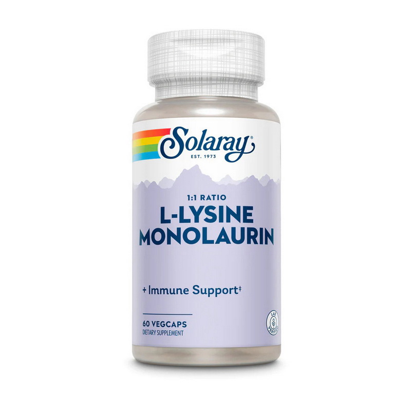 L-Lysine Monolaurin (60 veg caps) L-Lysine Monolaurin (60 veg caps)