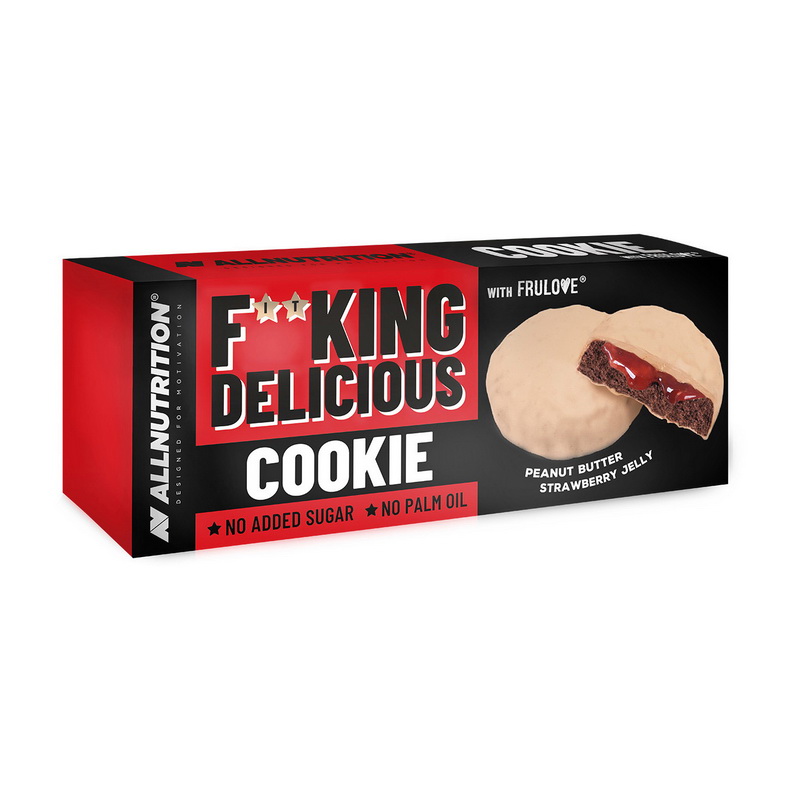 FitKing Delicious Cookie Peanut Butter Strawberry Jelly (128 g) FitKing Delicious Cookie Peanut Butter Strawberry Jelly (128 g)