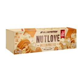 NutLove Protein Pralines White Choco Peanut (4 x 12 g)