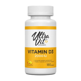 Vitamin D3 2000 IU (180 softgels)