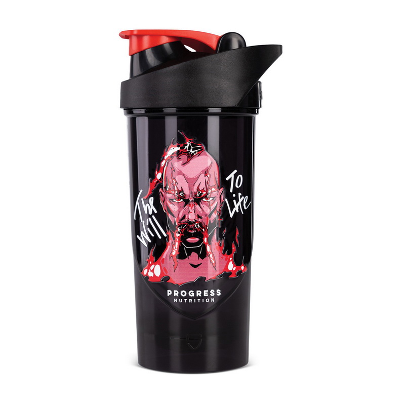 Shaker "Fiery Cossack" The Will To Life Black/Red (700 ml) Shaker "Fiery Cossack" The Will To Life Black/Red (700 ml)