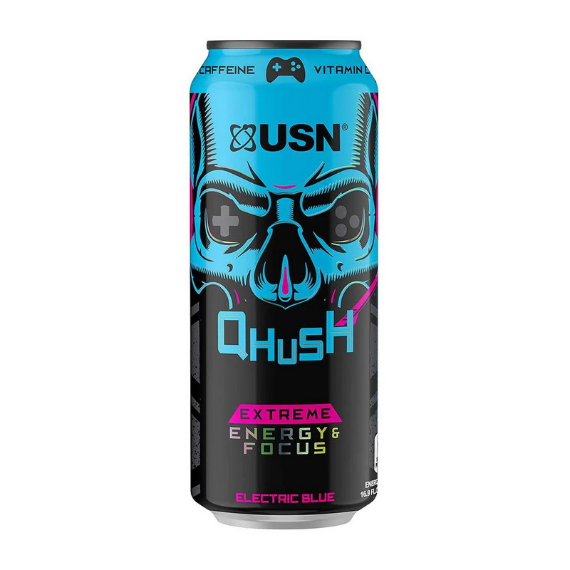 Qhush Energy Gaming Drink (1 x 500 ml) Qhush Energy Gaming Drink (1 x 500 ml)