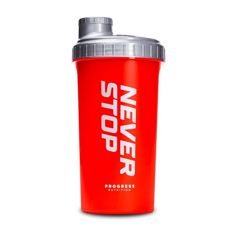 Shaker Never Stop Red/Silver (700 ml) Shaker Never Stop Red/Silver (700 ml)