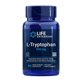 L-Tryptophan 500 mg (90 veg caps)