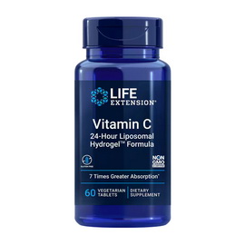 Vitamin C 24-Hour Liposomal Hydrogel Formula (60 veg tabs)