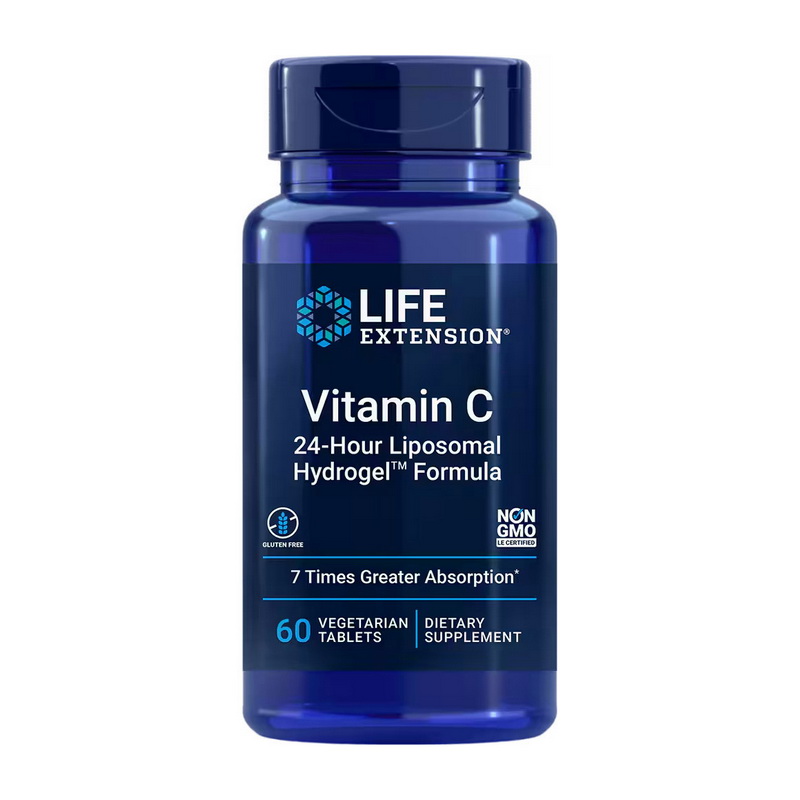 Vitamin C 24-Hour Liposomal Hydrogel Formula (60 veg tabs) Vitamin C 24-Hour Liposomal Hydrogel Formula (60 veg tabs)
