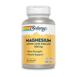 Magnesium Amino Acid Chelate 200 mg (100 veg caps)