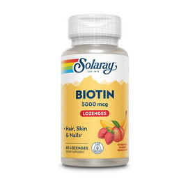 Biotin 5000 mcg (60 lozenges)