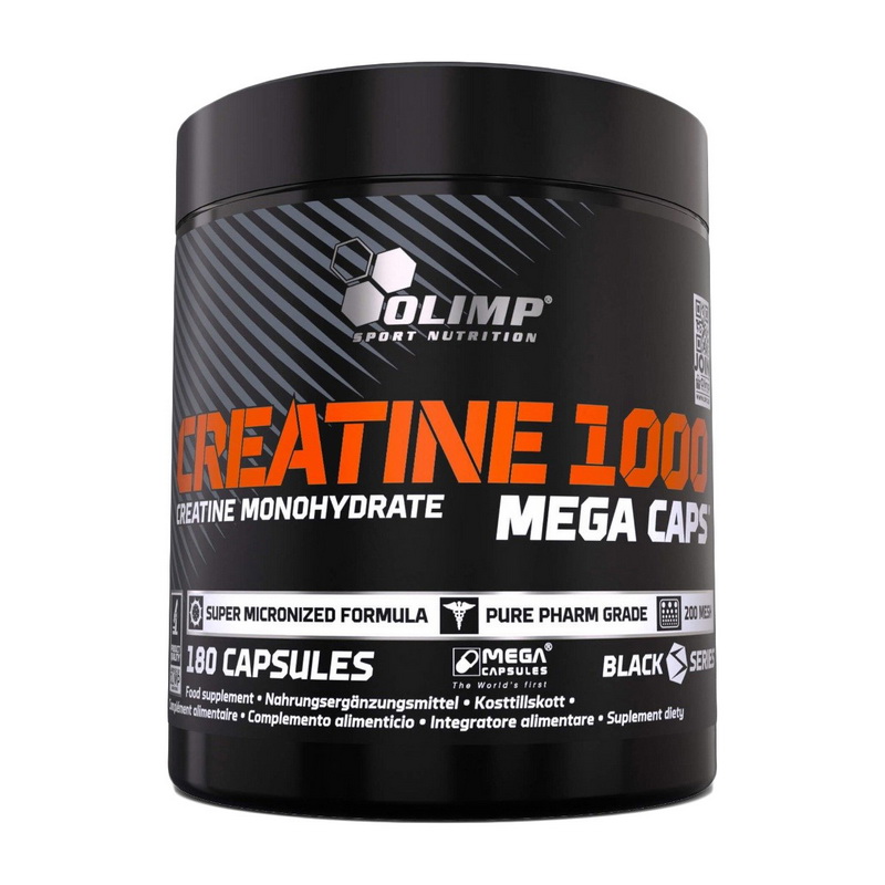 Creatine Mega Caps 1000 (180 caps) Creatine Mega Caps 1000 (180 caps)