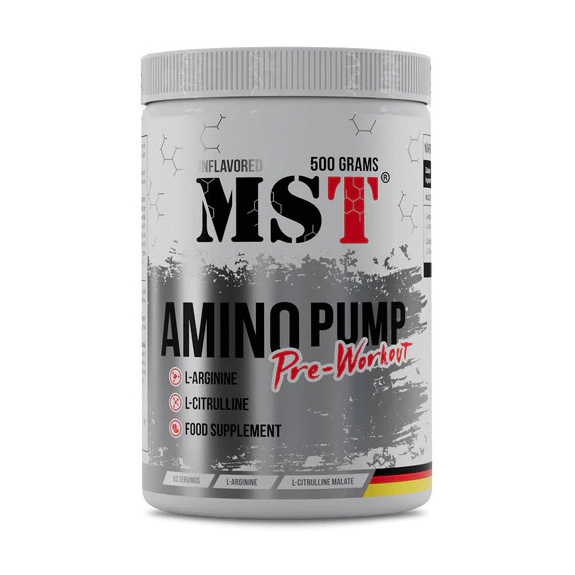 Amino Pump Pre-Workout Unflavored (500 g) Amino Pump Pre-Workout Unflavored (500 g)