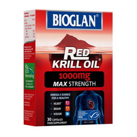 Red Krill Oil 1000 mg Max Strength (30 caps)