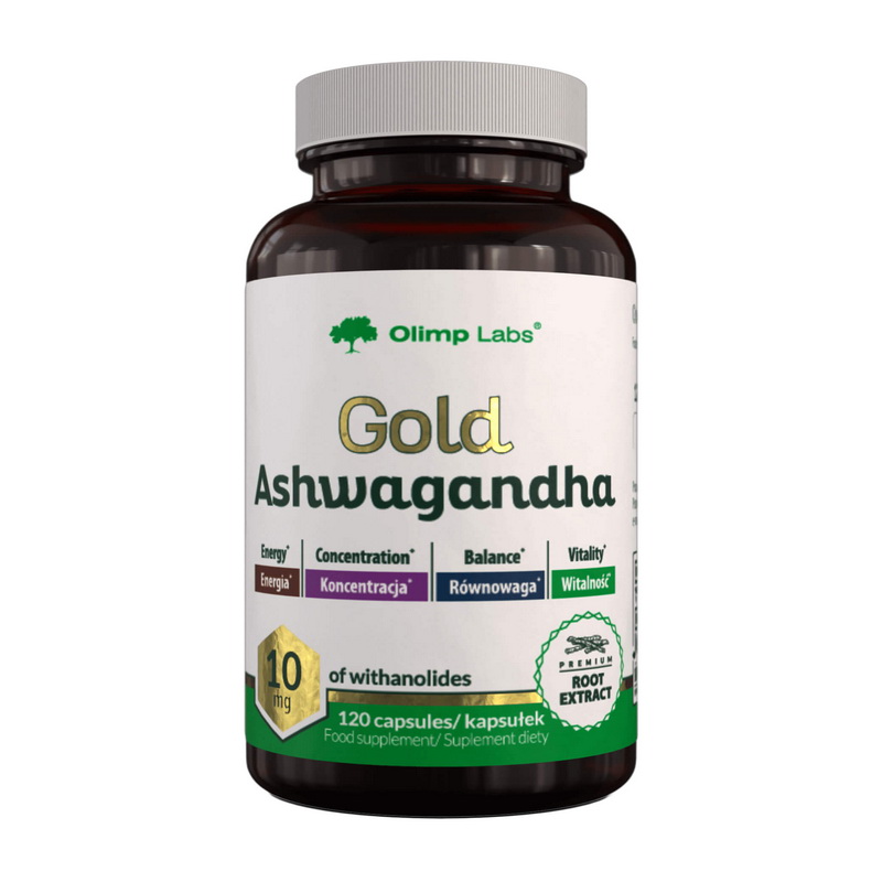 Gold Ashwagandha 10 mg (120 caps) Gold Ashwagandha 10 mg (120 caps)