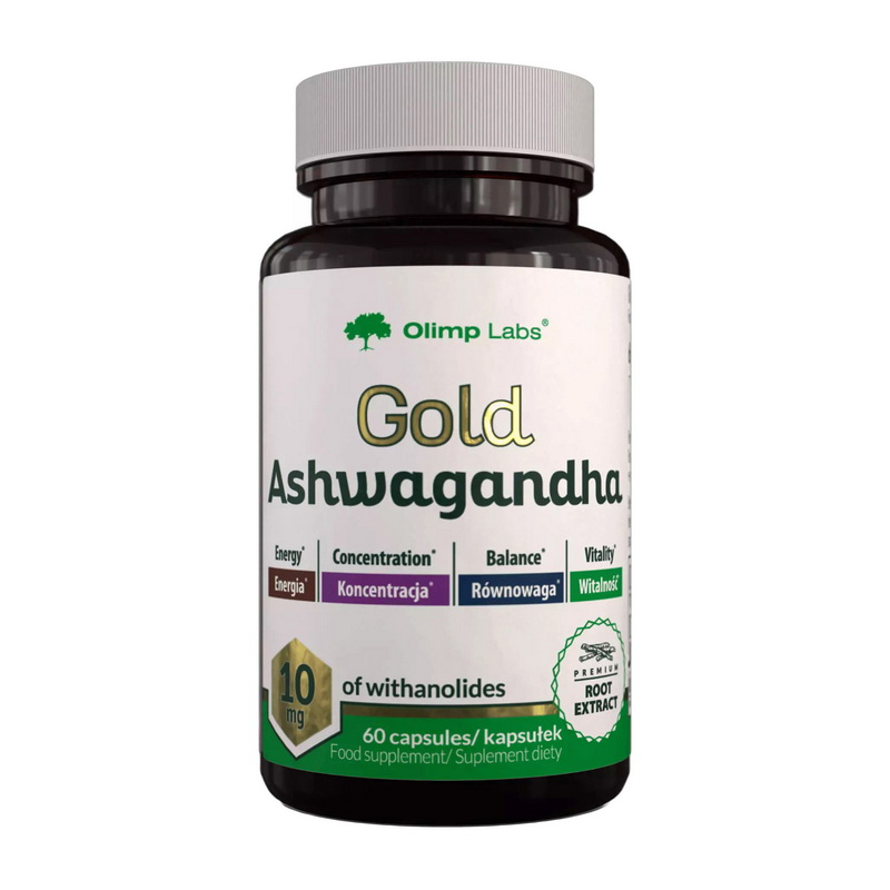 Gold Ashwagandha 10 mg (60 caps) Gold Ashwagandha 10 mg (60 caps)