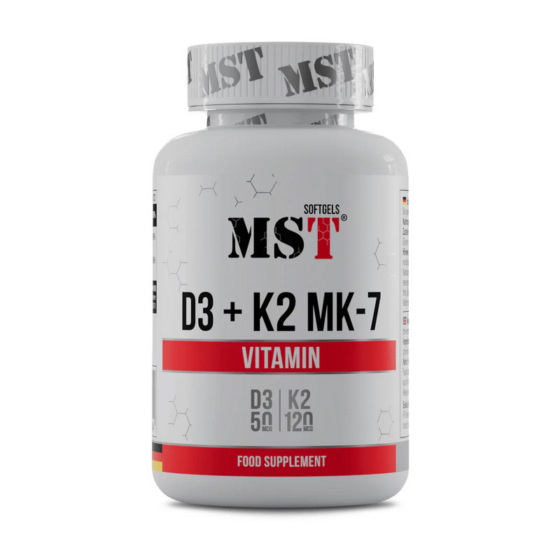 Vitamin D3 + K2 MK-7 (60 softgels) Vitamin D3 + K2 MK-7 (60 softgels)