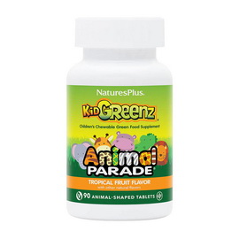 Animal Parade KidGreenz (90 animal-shaped tabs)