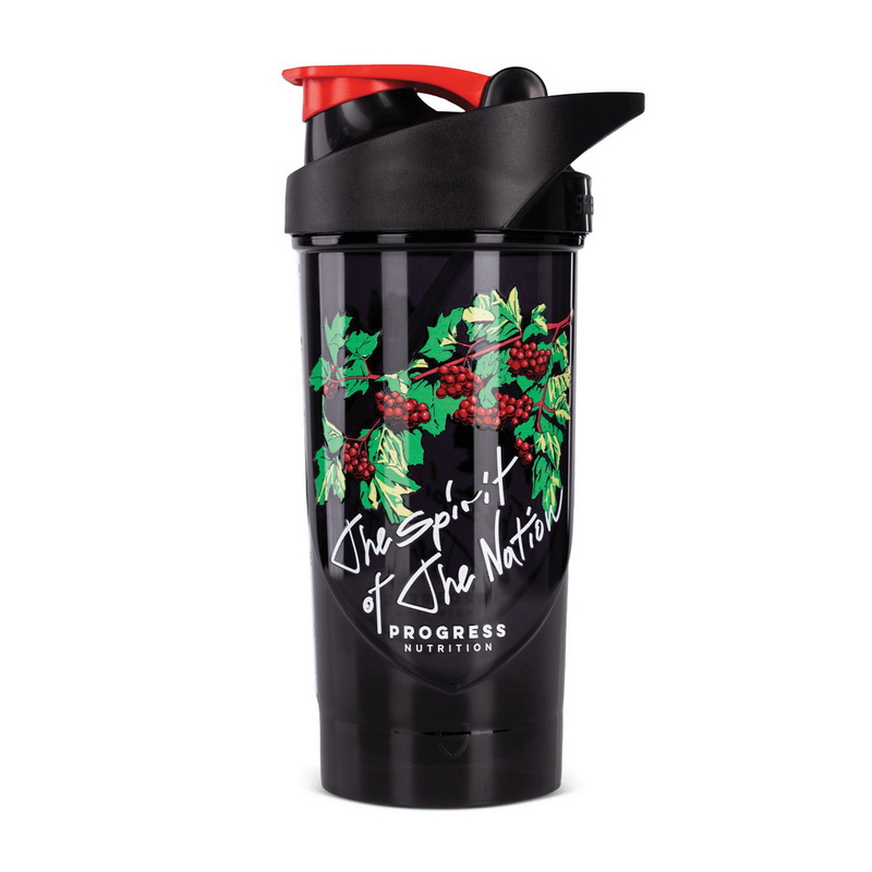 Shieldmixer Shaker The Spirit Of The Nation Black/Red (700 ml) Shieldmixer Shaker The Spirit Of The Nation Black/Red (700 ml)