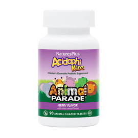 Animal Parade AcidophiKidz (90 animal-shaped tabs)