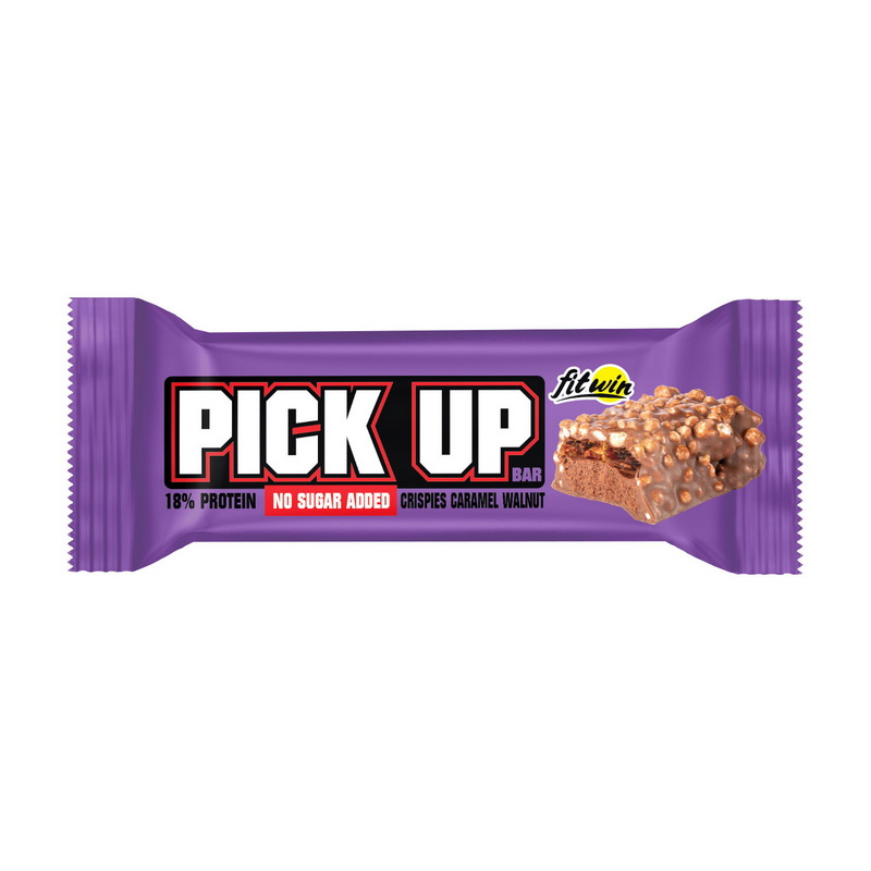 Pick Up Bar Crispies Caramel Walnut (1 x 45 g) Pick Up Bar Crispies Caramel Walnut (1 x 45 g)