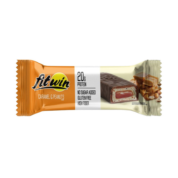 FitWin Bar Caramel & Peanuts (1 x 60 g) FitWin Bar Caramel & Peanuts (1 x 60 g)
