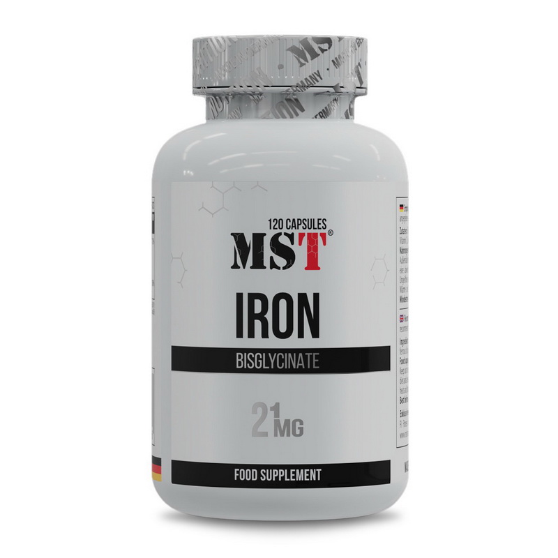 Iron Bisglycinate 21 mg (120 caps) Iron Bisglycinate 21 mg (120 caps)
